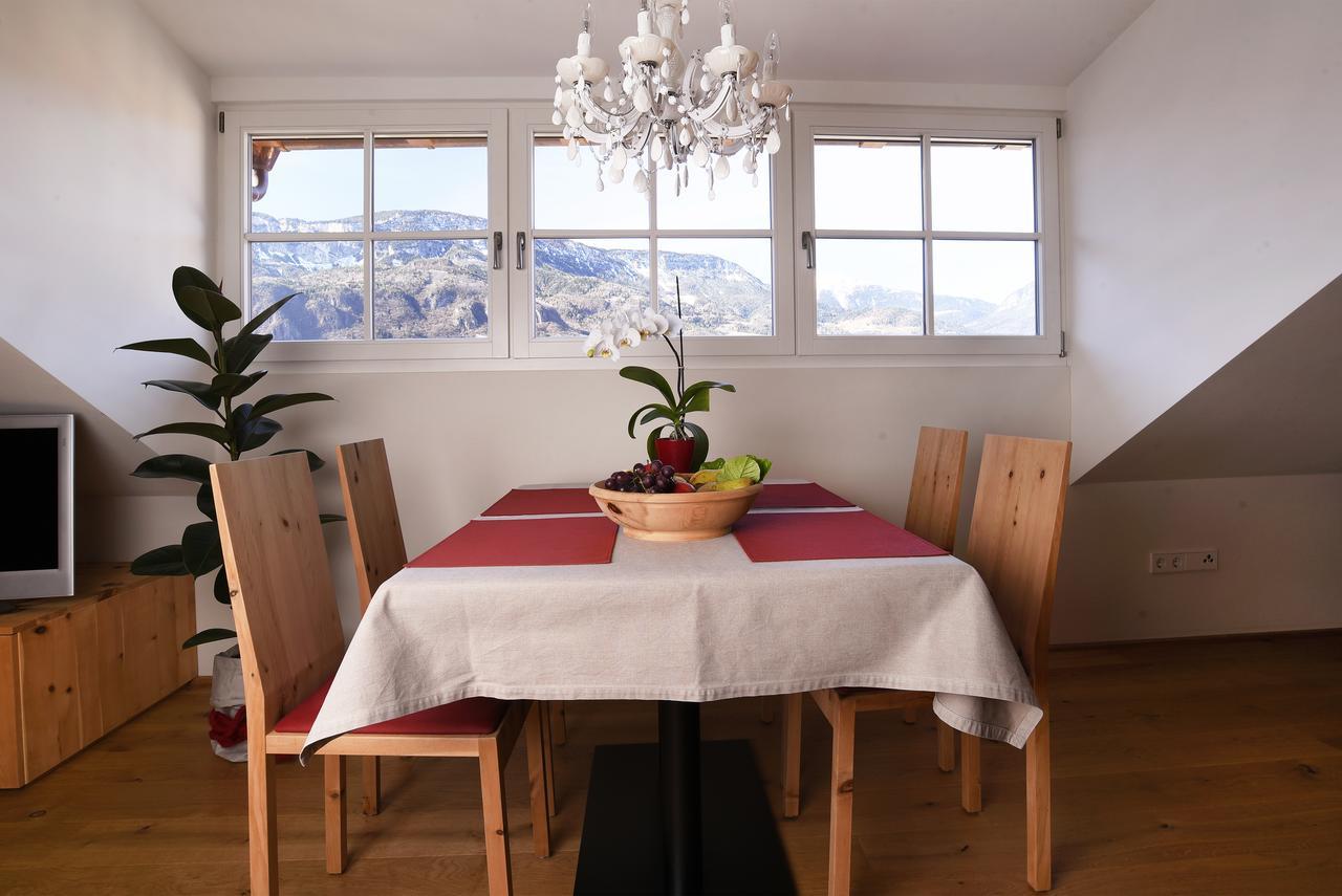 Apartmán Biobauernhof Rosengartner Terlano Exteriér fotografie